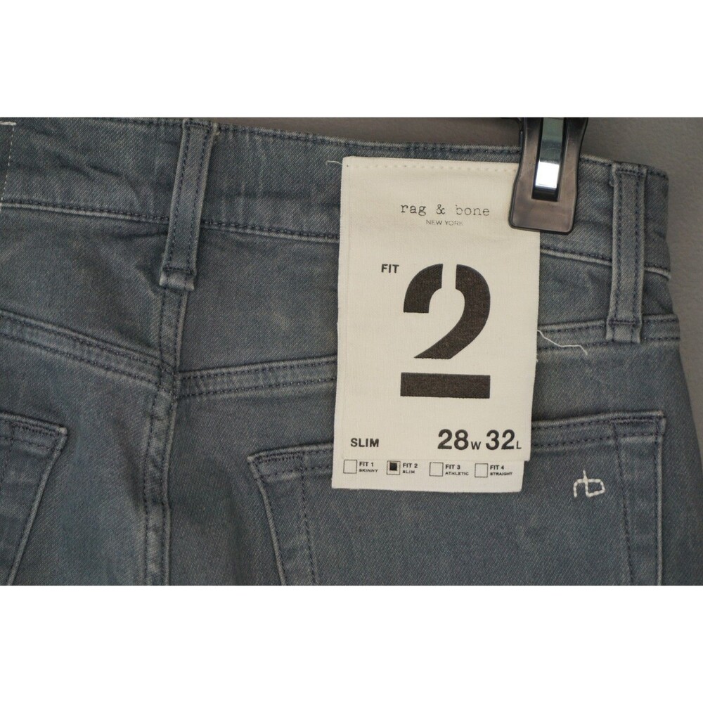 Rag & Bone Men's Jeans Fit 2 Action Loopback Slim Fit Jeans in Miller size 28x32 - Picture 10 of 15